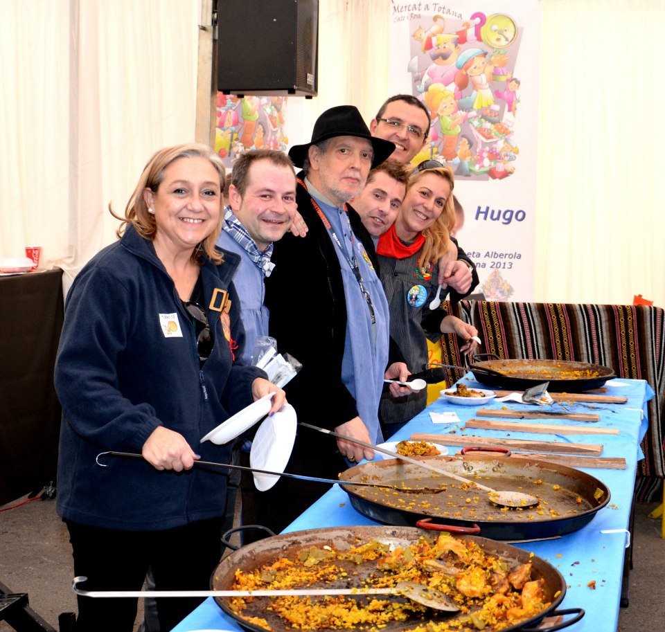 10 de marzo 2013. Mañana. Concurso de paellas.