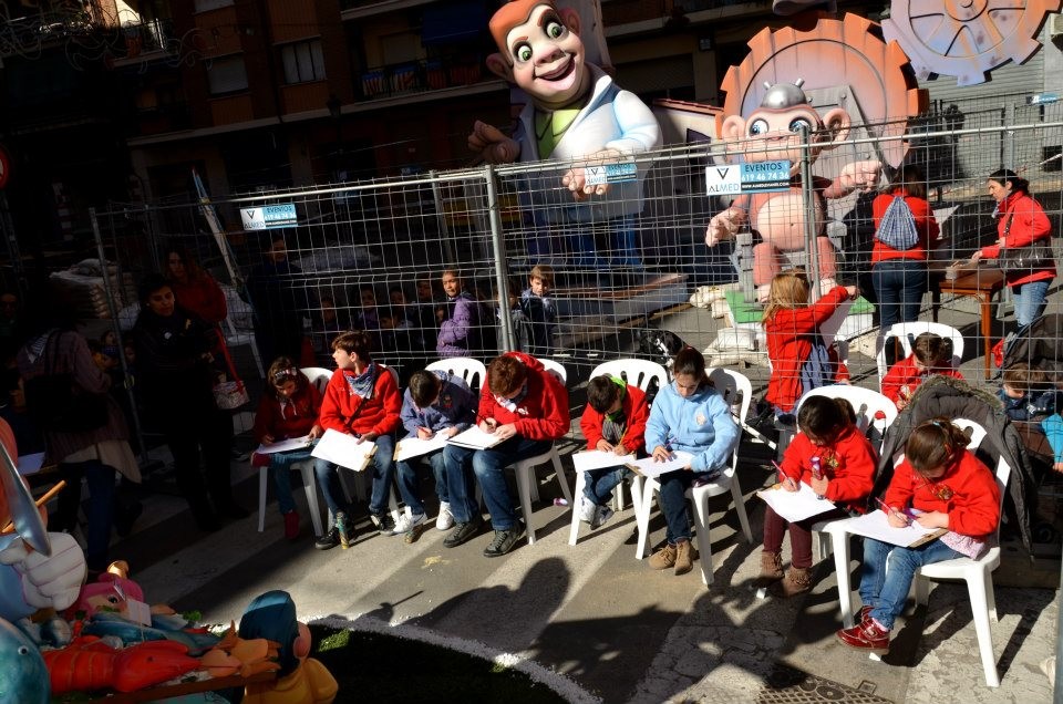 15 de marzo de 2013. Pinta tu falla.