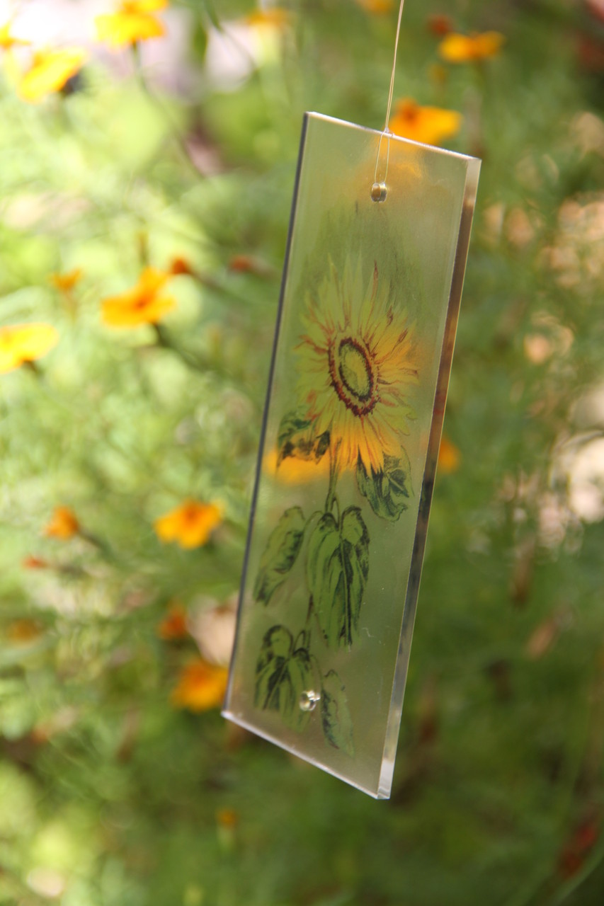Fensterbild Anhänger Sonnenblume