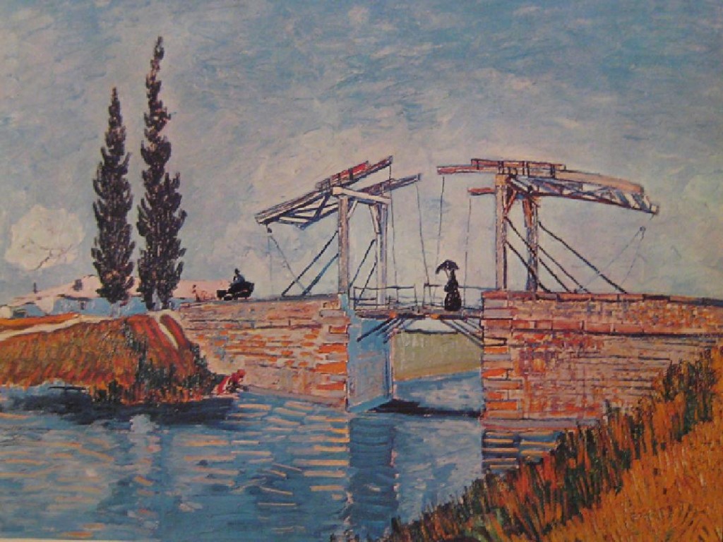 El puente de Langlois. Arlés, mayo de 1888. tela, 49,5 X 64 cm.
