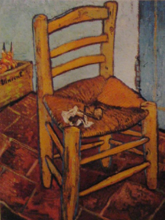 La silla de Van Gogh. Tela, diciembre de 1888. Londres.
