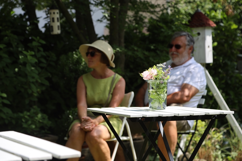 Das war die offene Gartenpforte 