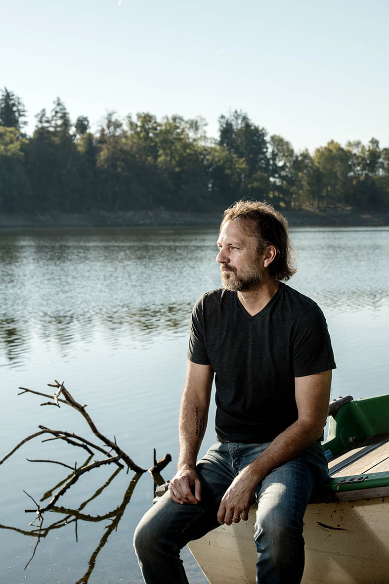 Michael Farris Smith par Christophe Chammartin. Au bord du lac de Bret, 29 septembre 2018