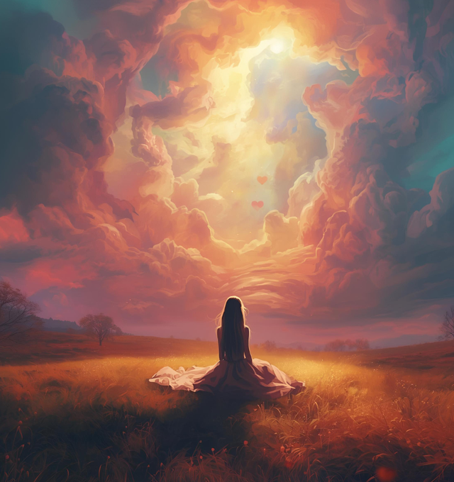Love, love, and love between Heaven and Earth