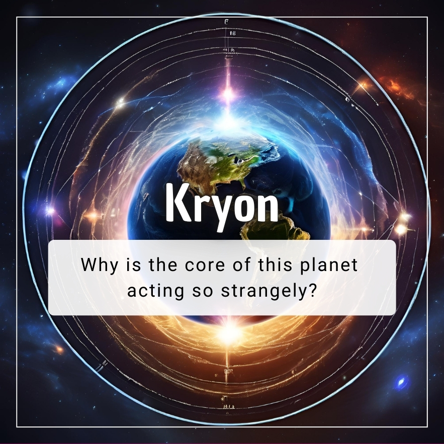 Why is the core of this planet acting so strangely?