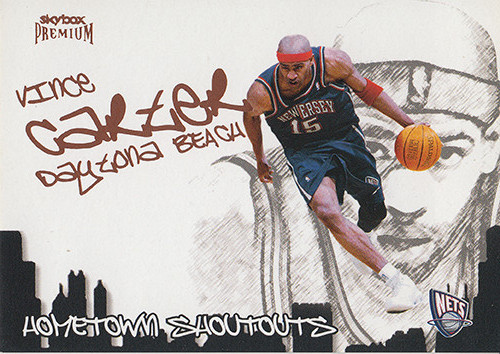 2004-05 SkyBox Premium Hometown Shout Outs #11 Vince Carter