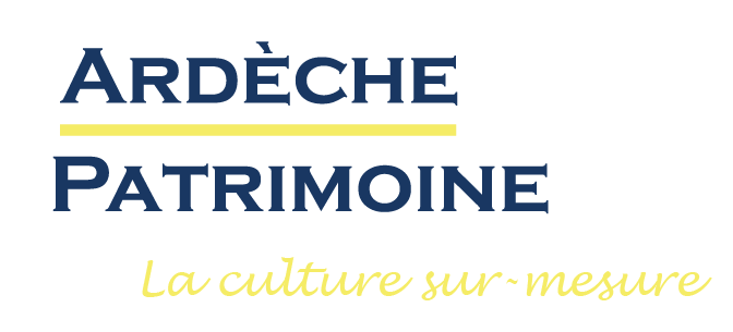 Site d'Ardèche Patrimoine, visites guidées et médiation