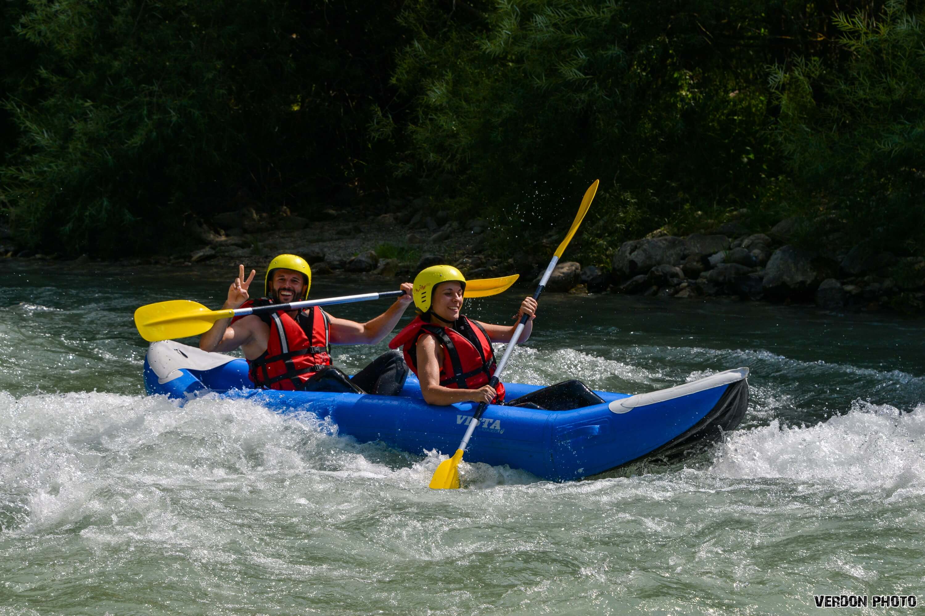 Discovery Airboat Kayaking Canoeing trip Verdon Raft Session