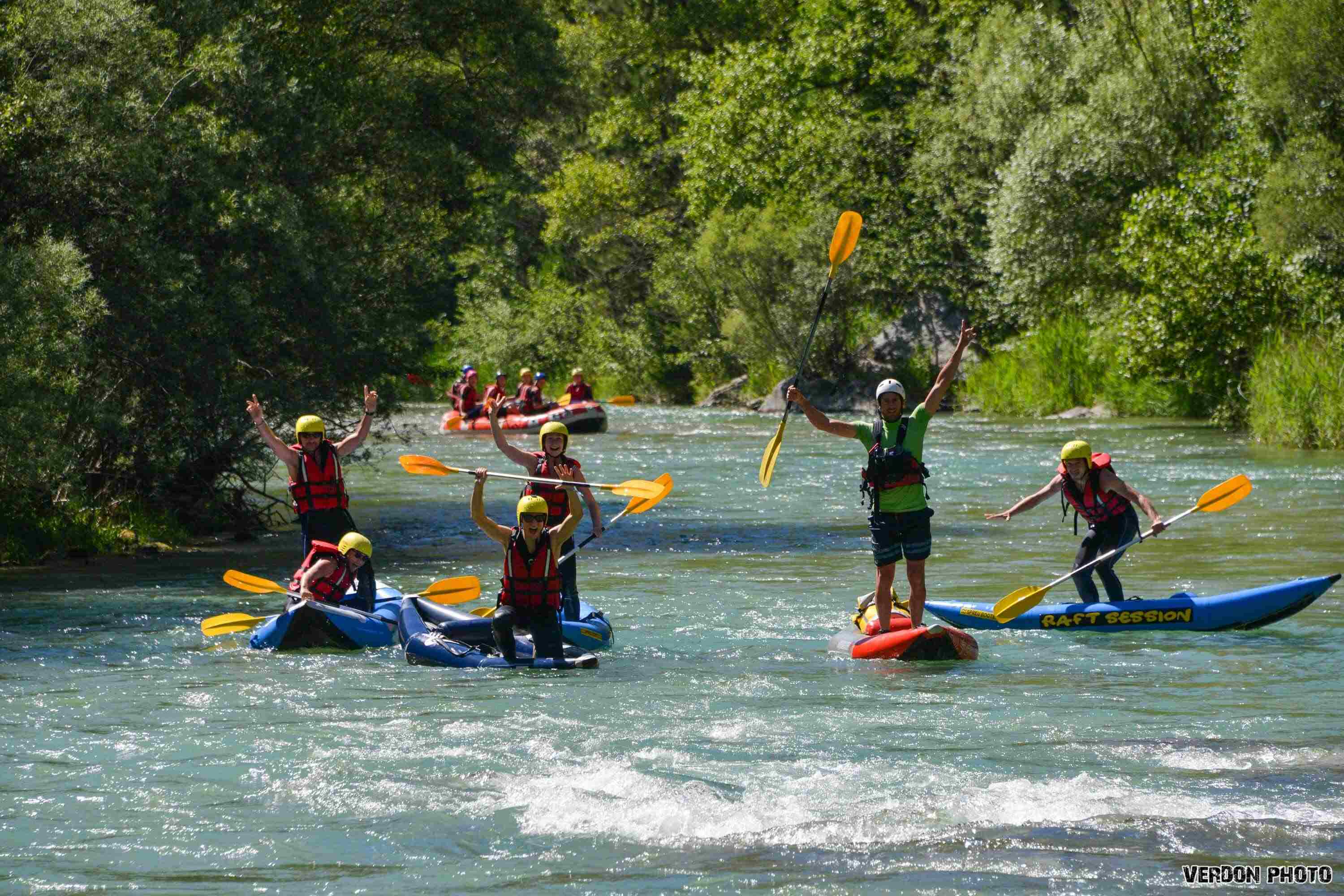 Canoe découverte du Verdon Rafting Canyoning Verdon