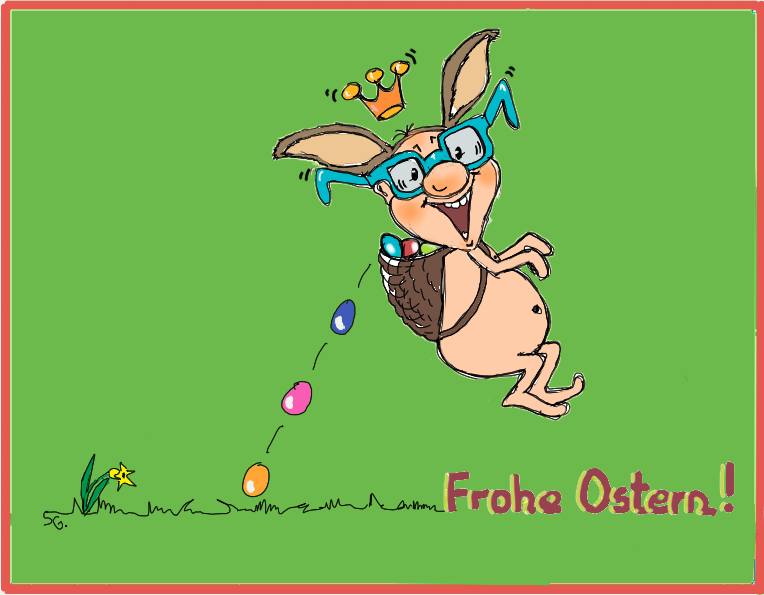 Frohe Ostern & Schließtag am Ostersamstag
