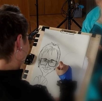 Live-Karikaturen