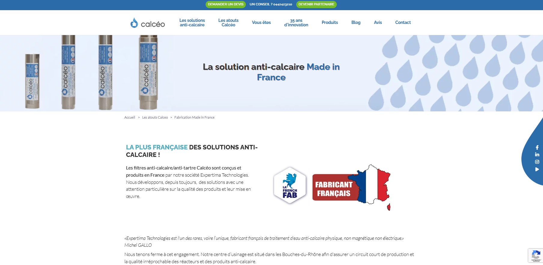 Nouveaux textes - site web Calceo