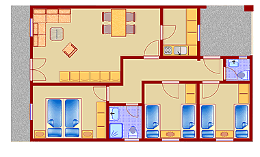 Grundrissbeispiel Haus Typ B