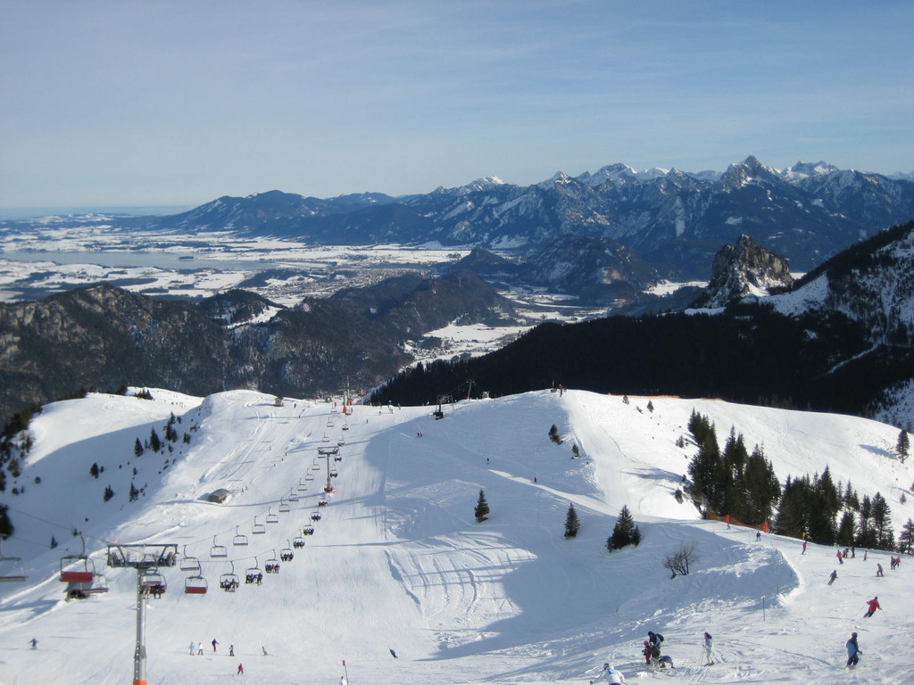 Skifahren in Pfronten