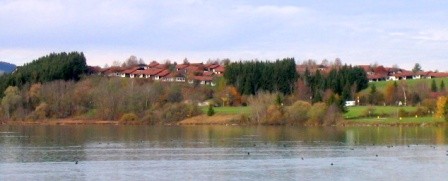Ansicht vom Lechsee aus