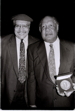 mr Gains recieving honors @ city college