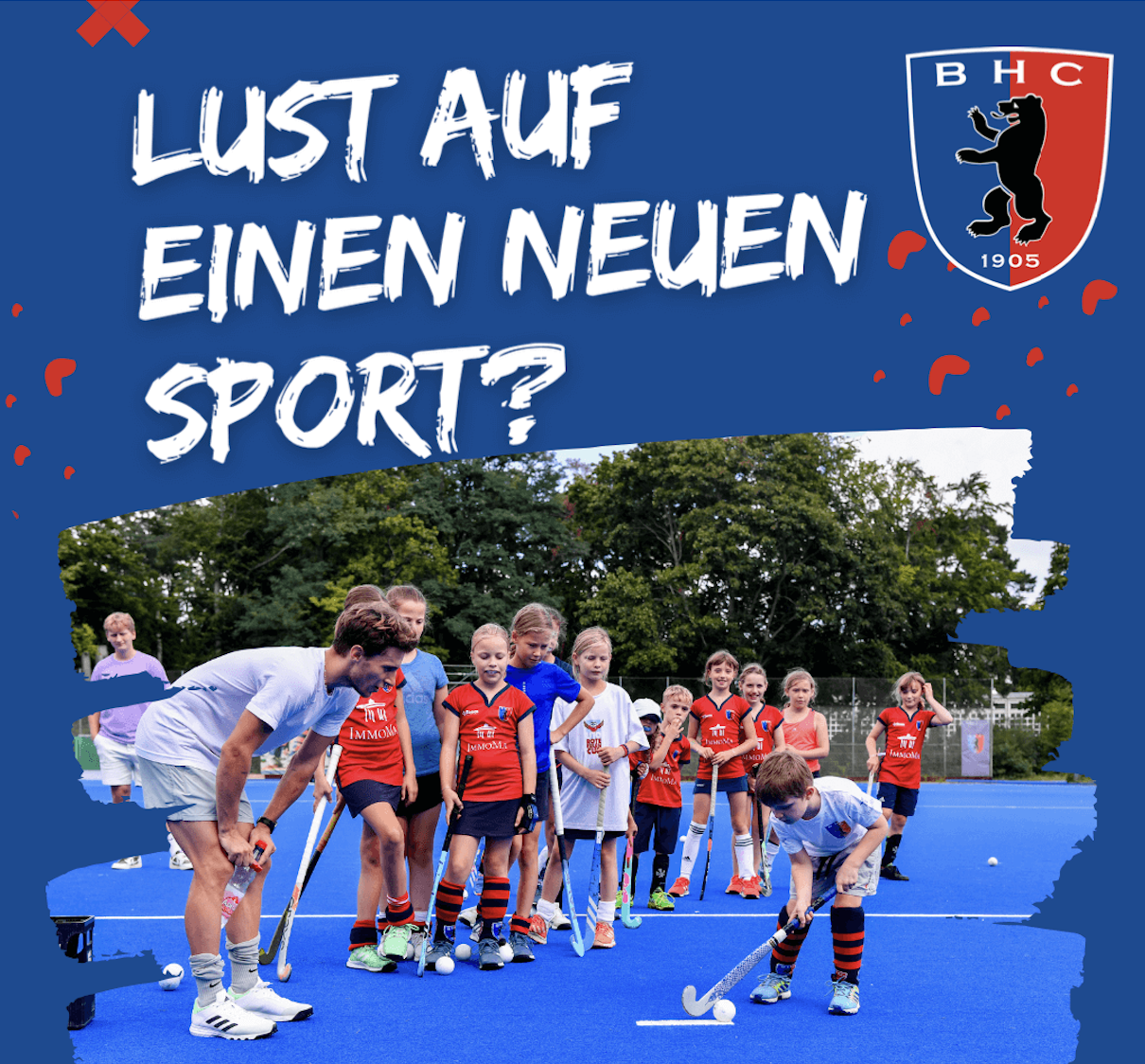 Schnuppertraining beim Berliner Hockey Club