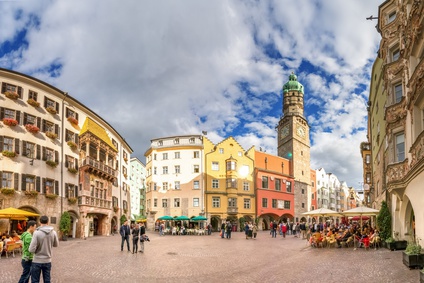                                      Innsbruck mit dem Goldenen Dachl