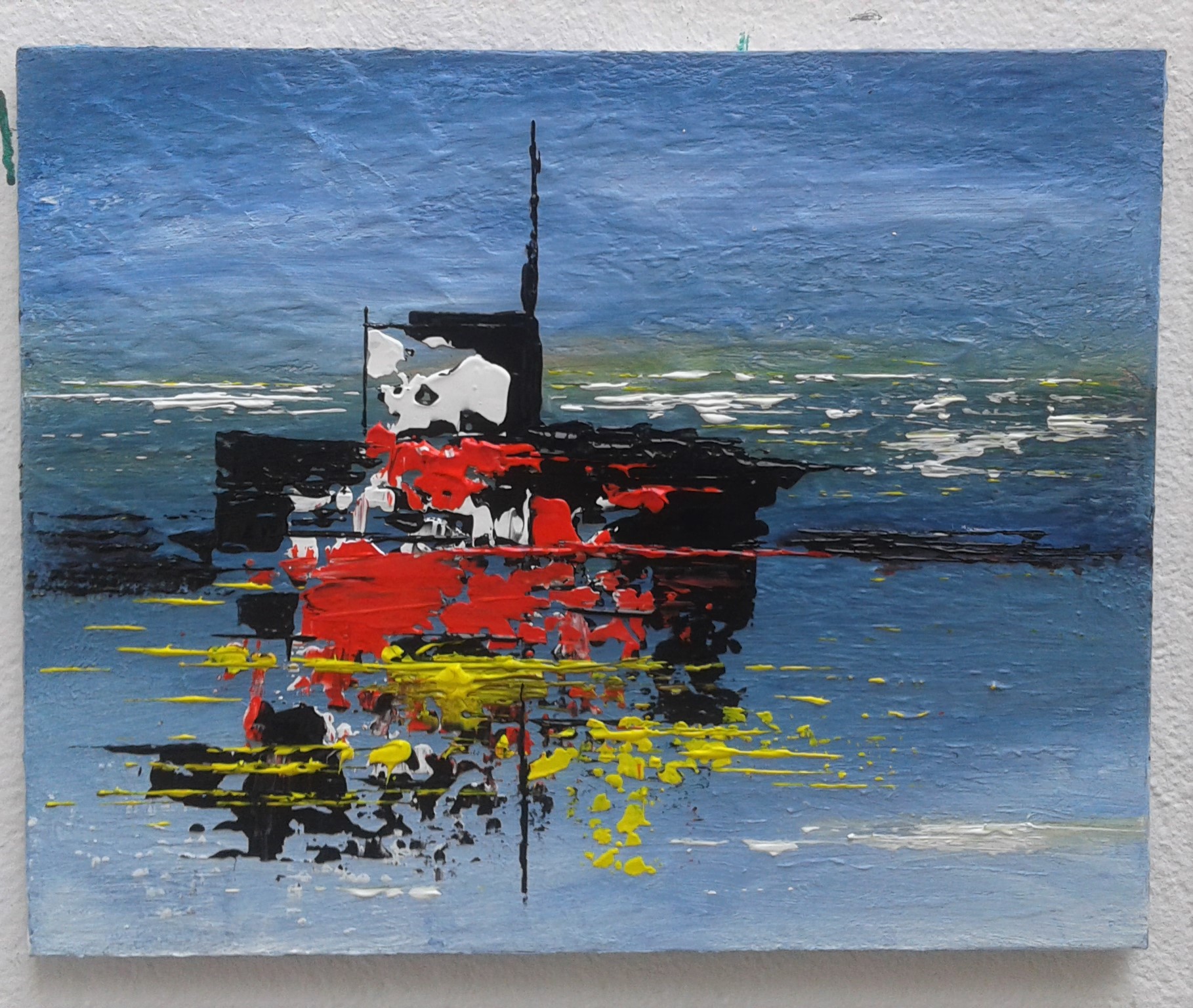 Peinture abstraite par Bernard Legros