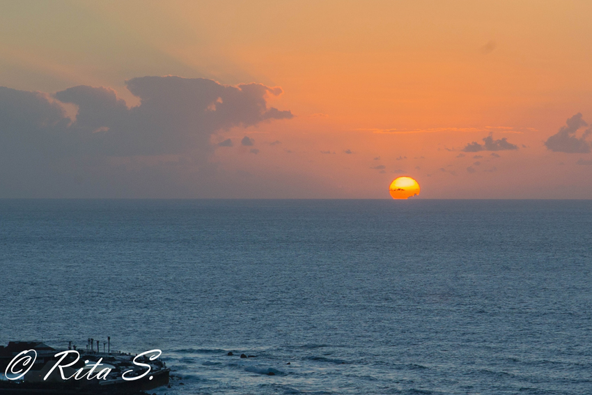 Sonnenuntergang in Puerto de la Cruz (Unterkategorie Teneriffa)