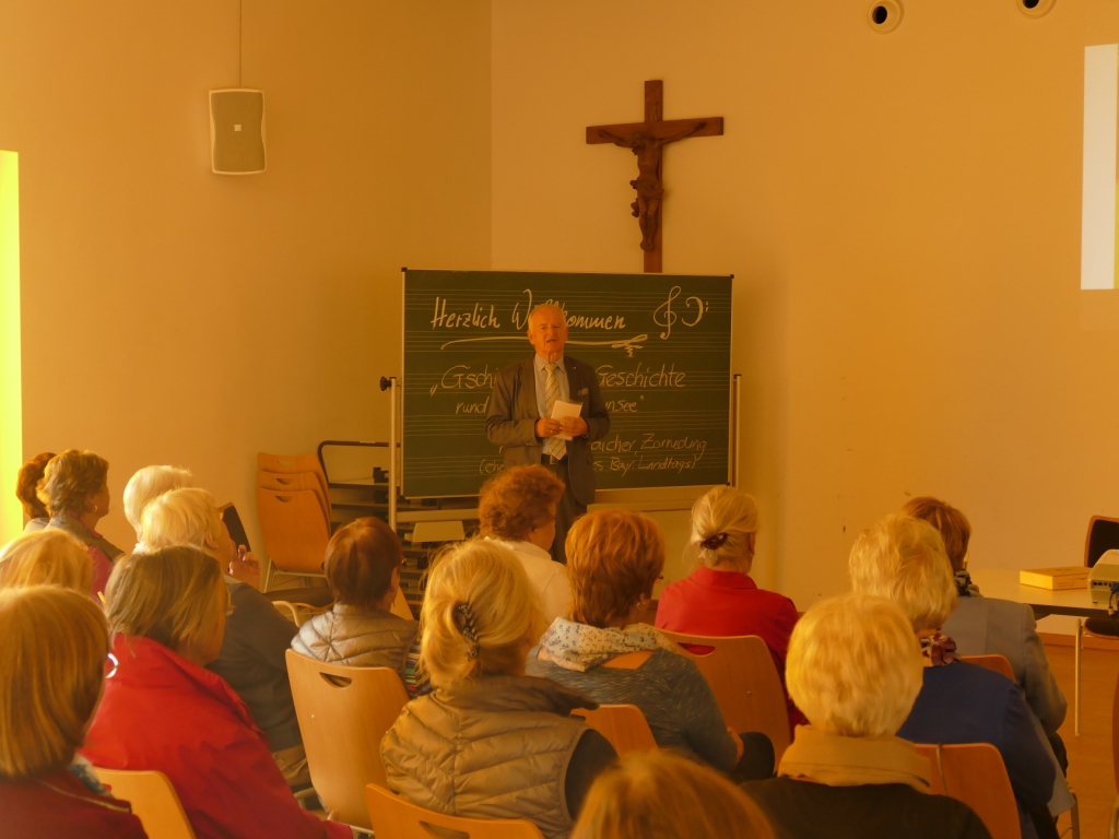 „G’schichtn und Geschichte rund um den Steinsee“ mit Peter Maicher