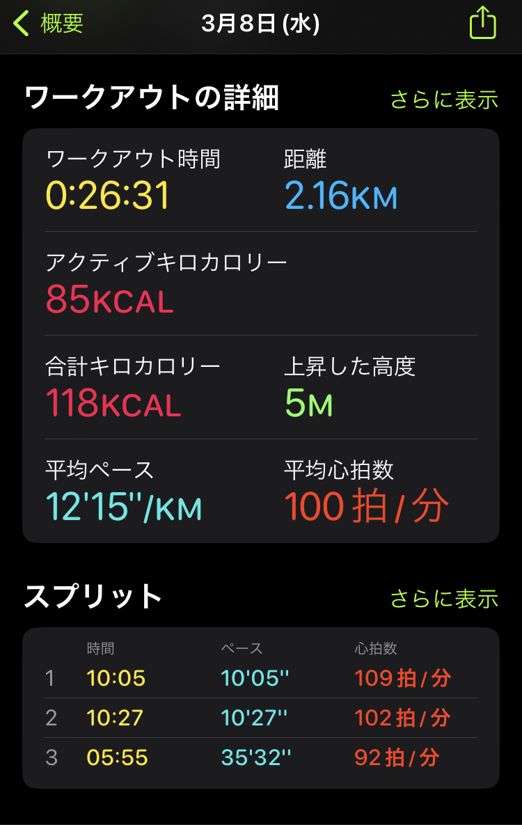 【有酸素運動のすすめ】