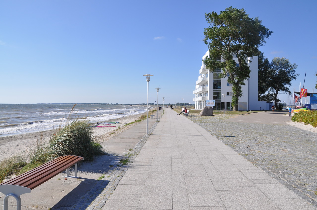 promenade au bord de la mer