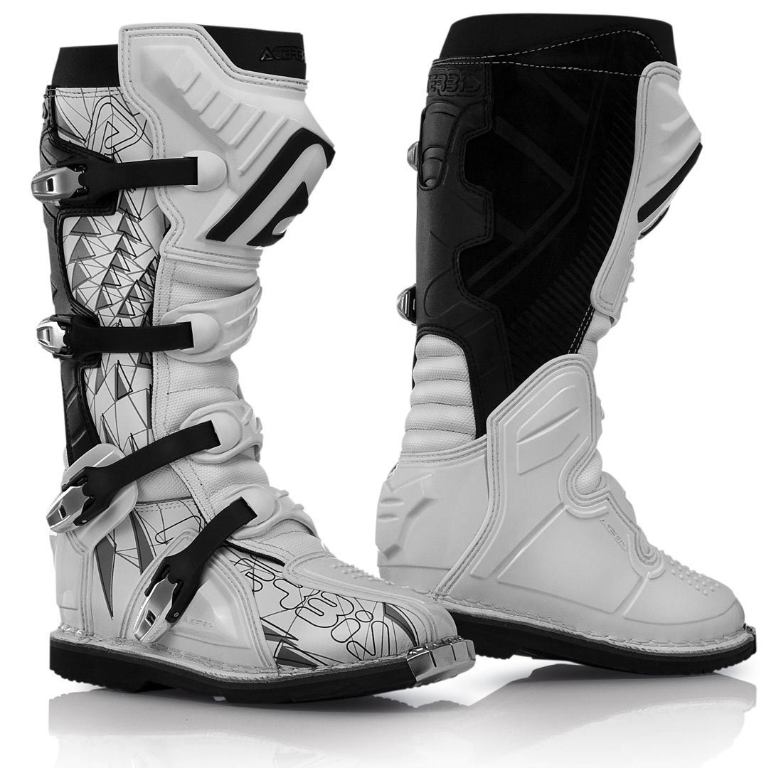 (cod.AC002) Stivali Acerbis Shark Boots White/Black n° 42-43-44  €140,00