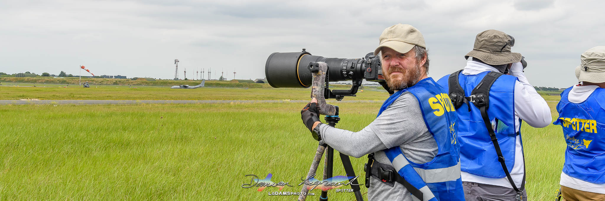 Moi dans le rang des Spotters