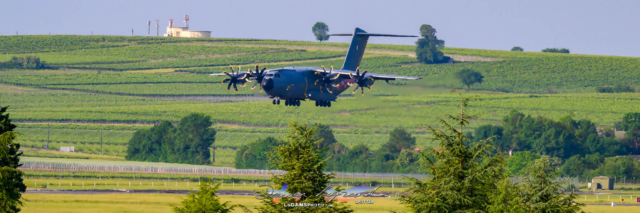 A400M aux couleurs du 4/61 Bearn pour la réactivation de l'escadron en 2021