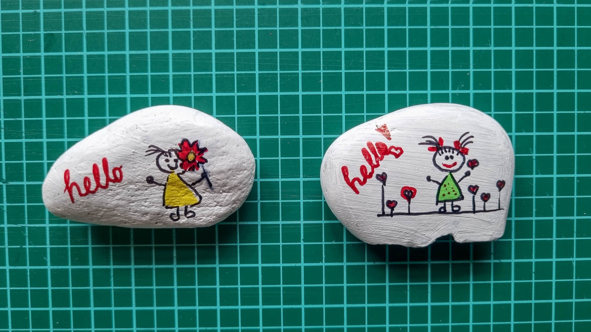 Gute Laune - Steine - SchlossSpross