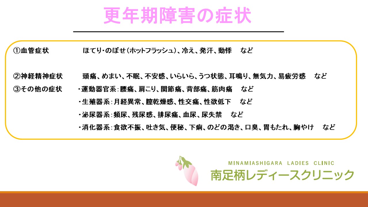 Q 1 更年期について教えて下さい 南足柄レディースクリニック 大雄山駅前で婦人科 老年精神科 漢方診療を行っています 日帰り手術も可能 Q 1 更年期について教えて下さい 南足柄レディースクリニック 大雄山駅前で婦人科 老年精神科 漢方診療を行っています 日帰り手術も可能