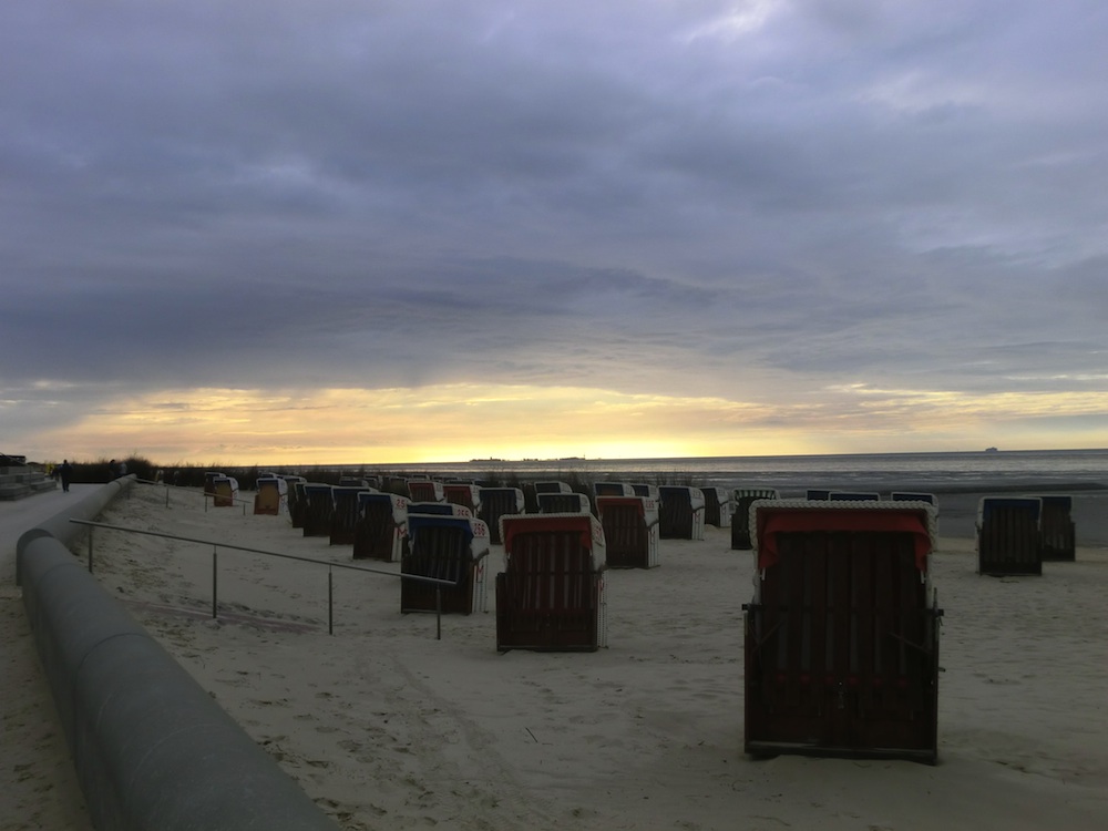 Mit der Abenddämmerung kehrt Ruhe ein