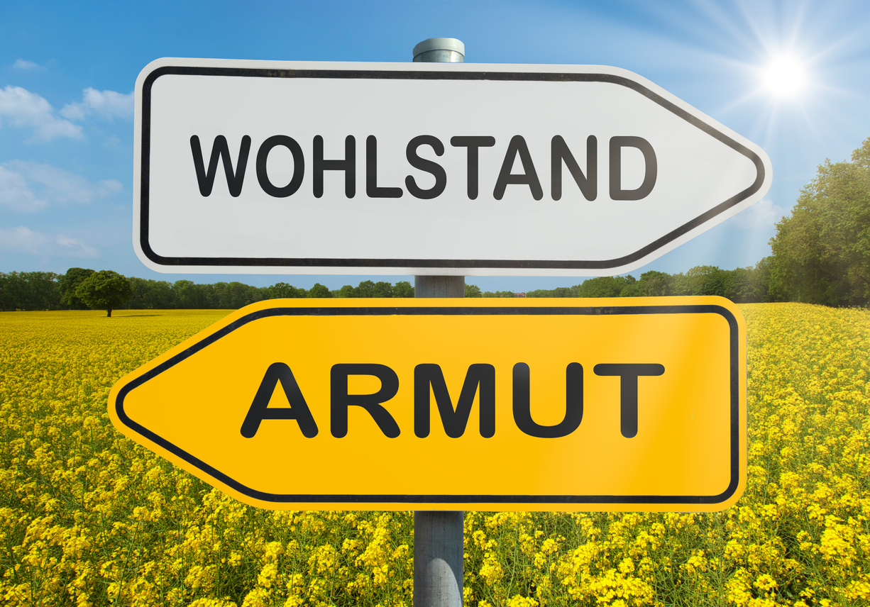 Ungerechte Wohlstandsverteilung in Deutschland