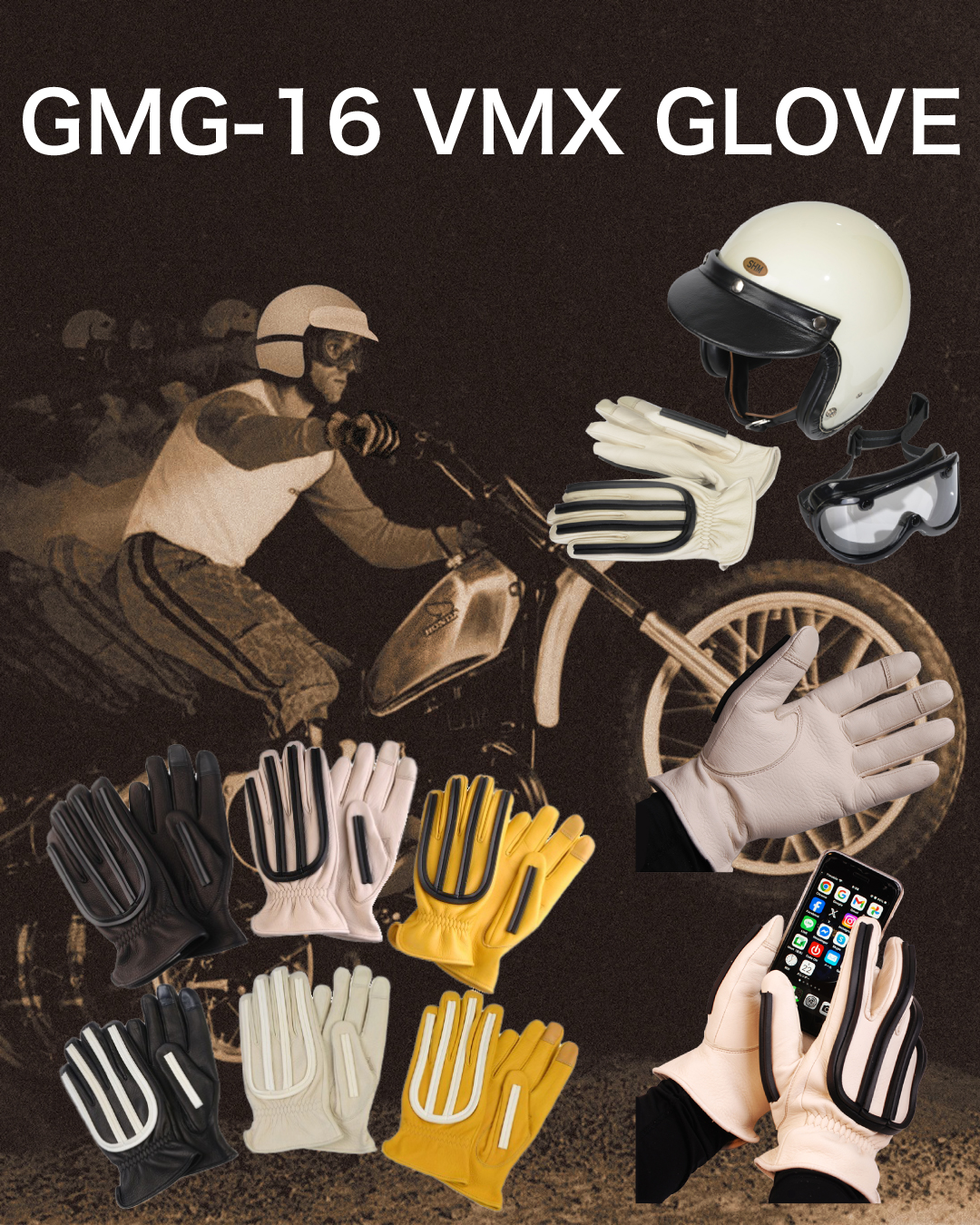 DIN MARKET　GMG-16 VMX GLOVE　入荷！