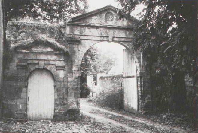 L'entrée du château