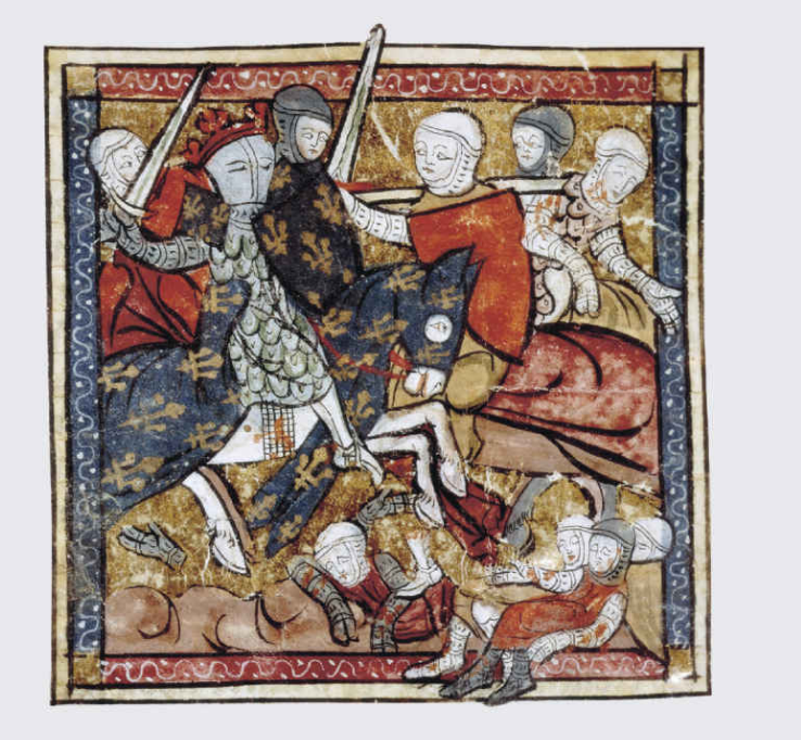 Fig. 6 : La bataille de Bouvines, 27 juillet 1214