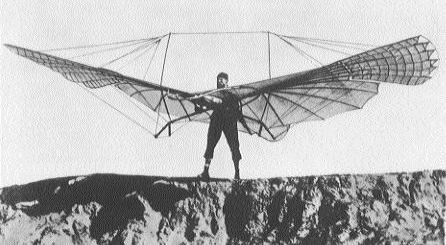Je vous présente Otto Lilienthal, un fou a qui on a dit que l'homme ne pourrais jamais voler (bon, pour le coup, ca n'a pas trop marché pour lui, mais on va s'arreter la sinon ca colle plus avec mon article.