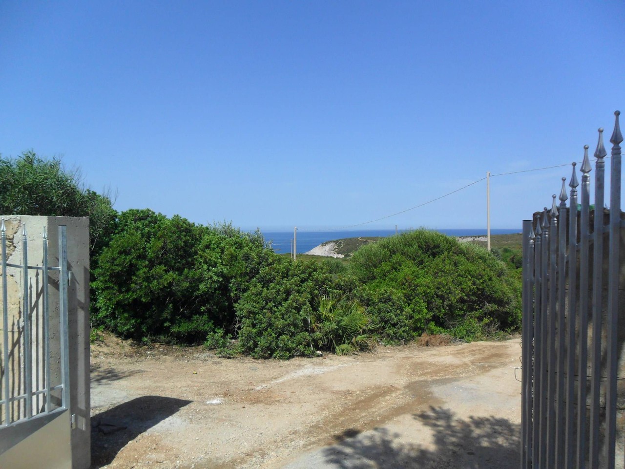 Ingresso alla proprietà