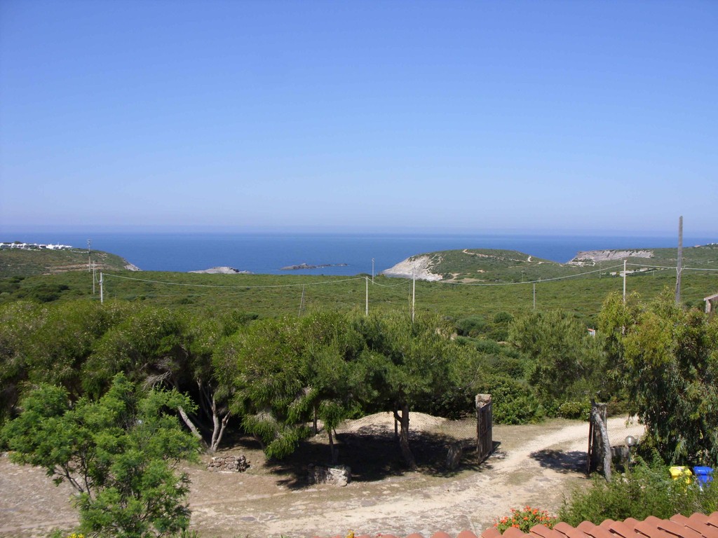 Vista su Cala Sapone