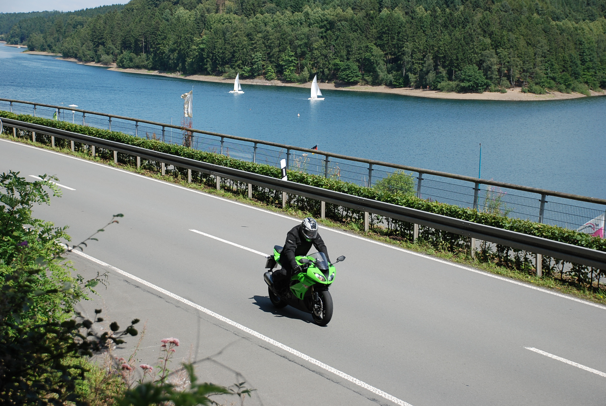 Motorradtour 2: Sauerländer Stauseen und Bikertreffs