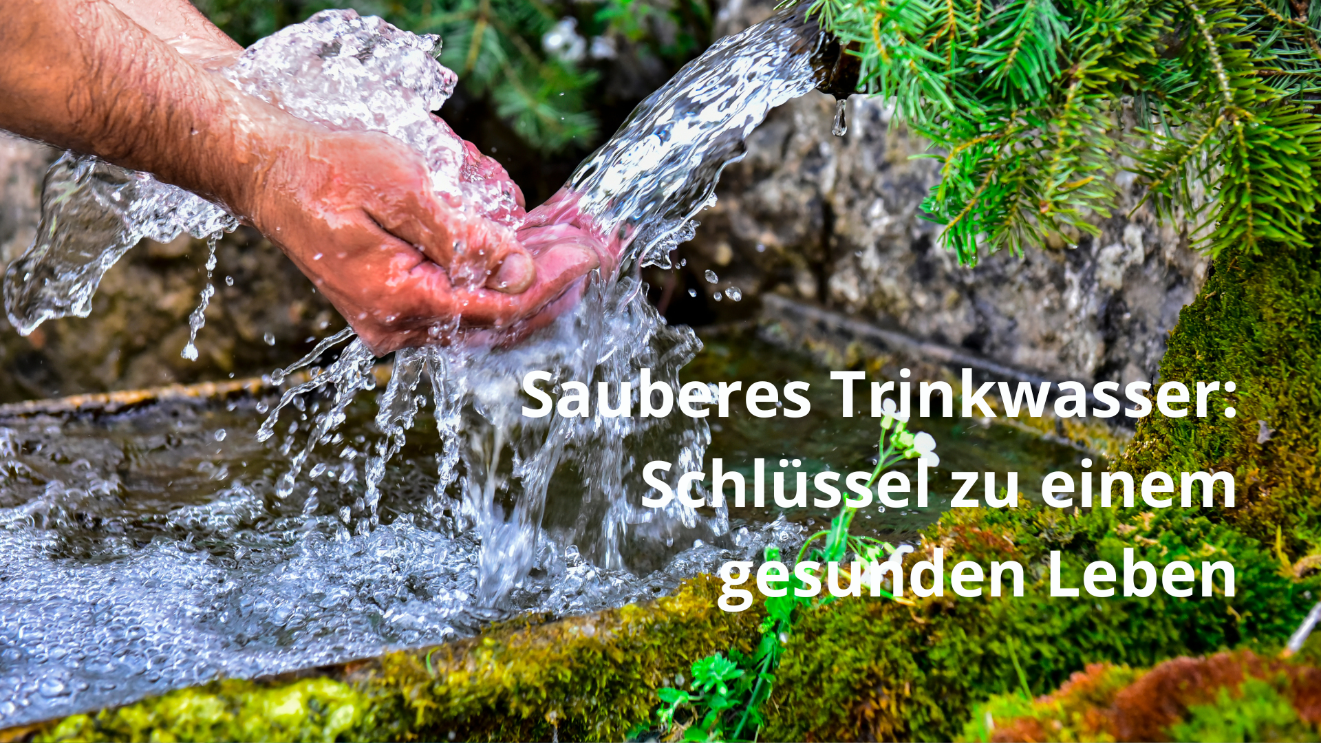 Sauberes Trinkwasser: Schlüssel zu einem gesunden Leben