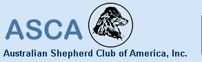 Wir sind Mitglied im Australian Shepherd Club of America