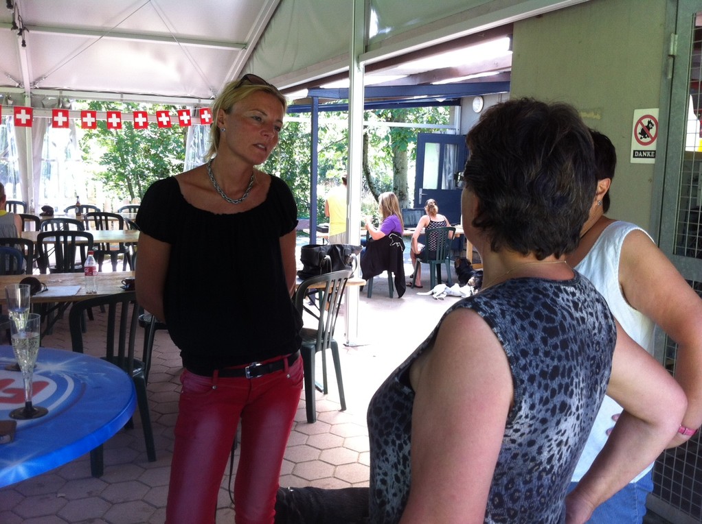 Fränzi im Gespräch mit Ulla