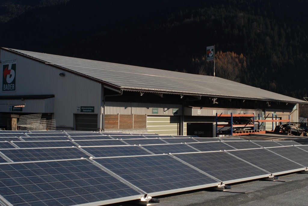 Gewerbe - Photovoltaikanlagen mit Eigenverbrauchslösungen