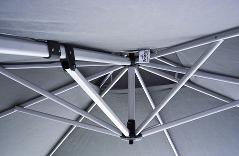 Sonnenschirm Ampelschirm Laterna 300 x 300 cm - Solero bei