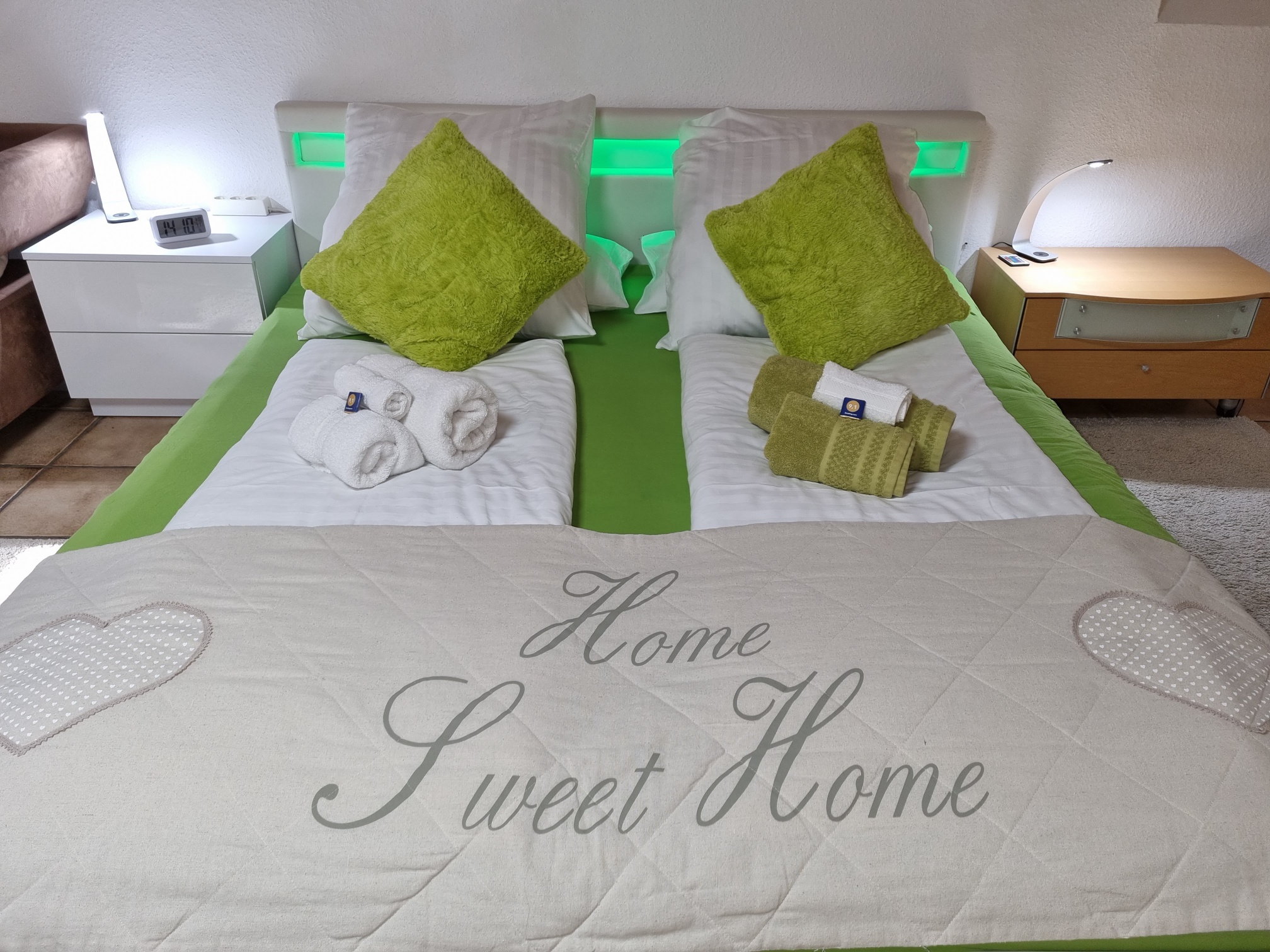 Sweet home - großes, gemütliches Doppelbett