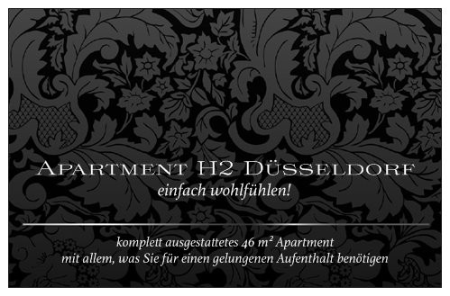 Apartment H2 Düsseldorf - Kurzbeschreibung