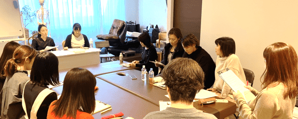 ドライヘッドスパの卒業後の勉強会