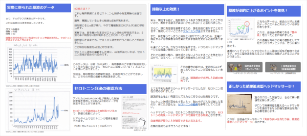 検証結果！セロトニンとヘッドマッサージ！（ヘッドライフ）
